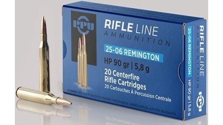 PRIVI .25-06 REMINGTON HP 90GR 20RDS