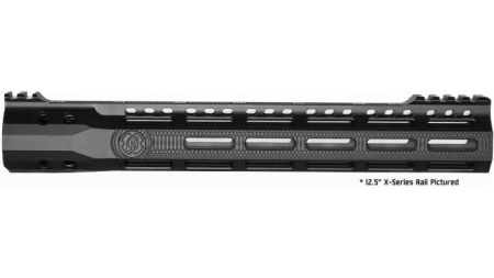 Troy Battlerail X-Series Low Profile Ultra-Light M-LOK BattleRail Handguard 15.125" Black