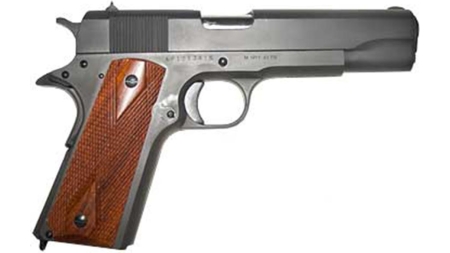 Cimarron WWI A1 1911 Handgun .45 ACP 8rd Magazine 5" Barrel Wood Grips