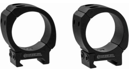 Wheeler Sporter Bi-Weaver Style Pic Rings 1" Medium Black