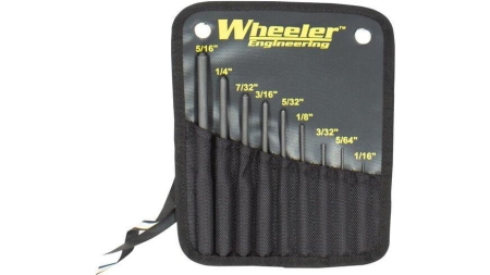Wheeler Engineering Roll Pin Punch Set 9PC