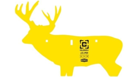 CaldwellAR500 33% Steel Deer Hanging Target Yellow