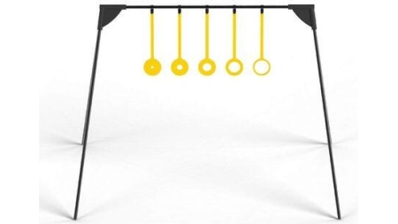 Caldwell AR500 Rimfire KYL Ring Challenge Target Yellow