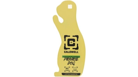 Caldwell AR500 1/4'' Rimfire/Handgun Prairie Dog Target Yellow