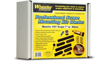Wheeler Enginerring Scope Mounting Kit Combo 1" & 30mm