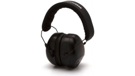 Pyramex VG80 Series Ear Muffs 25dB Black