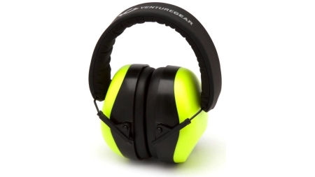 Pyramex Venture Gear VG80 Series Passive Earmuff 25dB Lime