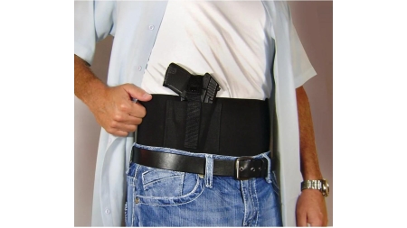 Personal Security Products Concealed Carry Belly Band Black S/M 28 to 34"