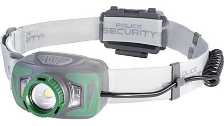 Police Security Flashlights Ryder Twin Power Headlamp 800 Lumens White