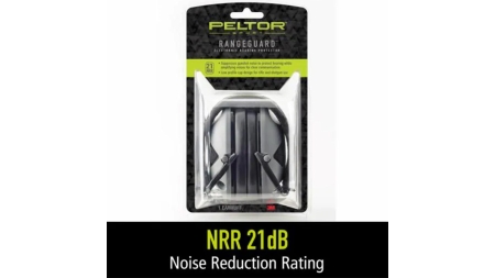Peltor Sport RangeGuard Electronic Ear Muffs 21dB Grey