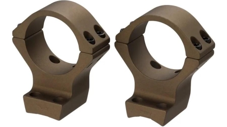 Browning 2-Piece X-Bolt Scope Mounts 30mm High - Smoke Bronze Cerakote