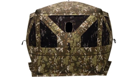 Barronett Blinds Pentagon Heavy-Duty Ground Blind Crater Harvest Camo