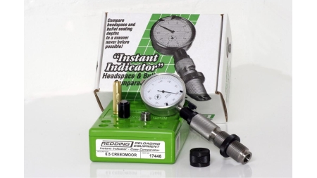 Redding Instant Indicator Headspace and Bullet Comparator With Dial Indicator 6.5 Creedmoor