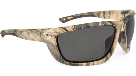 Ducks Unlimited Full-Frame Shooting Glasses Mossy Oak Frame Polarized Smoke Lens