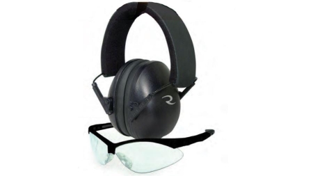 Radians Combo Set -Lowset Black EM with Outback Black Clear Glass NRR 21