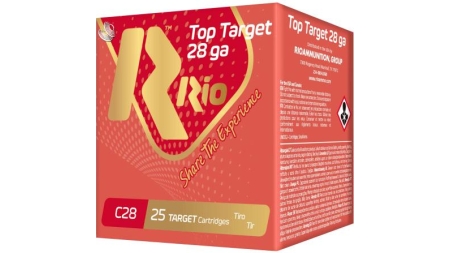 Rio Top Target Shotshells 28ga 2-3/4" 3/4oz 1300 fps #7.5 25/ct