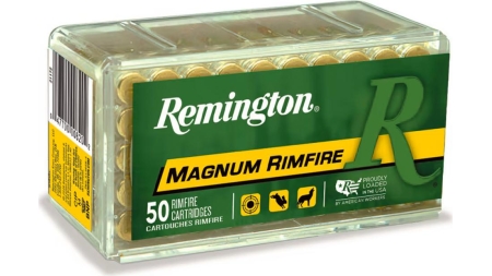 Remington Magnum Rimfire Ammunition .17 HMR 20gr PSP 2375 fps 50/ct