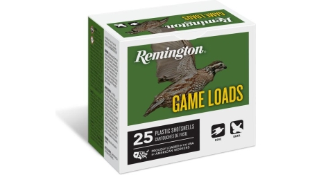 Remington Lead Game Load 12 ga 2 3/4" 3 1/4 dr 1 oz #8 1290 fps - 25/ct