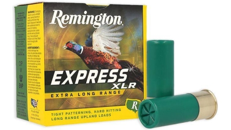 Remington Express Extra Long Range Shotgun Ammo 12 ga 2 3/4" 3 3/4 dr 1 1/4 oz #4 1330 fps 25/ct