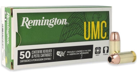 Remington UMC Handgun Ammunition .45 ACP 230 gr JHP 835 fps 50/ct