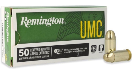 Remington UMC Handgun Ammunition .45 ACP 230 gr FMJ 835 fps 50/ct