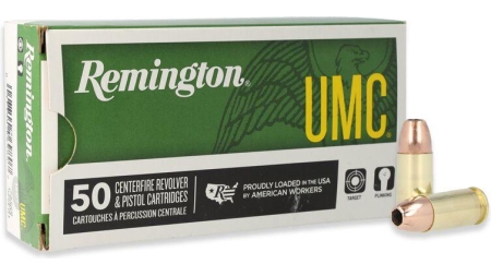 Remington UMC Handgun Ammunition 9mm Luger 115 gr JHP 1145 fps 50/ct