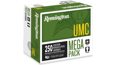 Remington UMC Handgun Ammunition .40 S&W 165 gr FMJ 1150 fps 250/ct