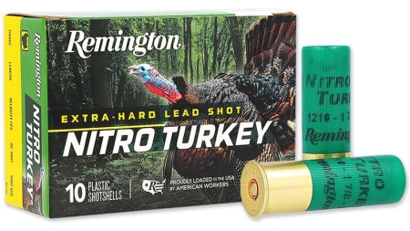 Remington Nitro Turkey Loads 12 ga 3 in 1-7/8 oz #4 1210 fps 10/ct