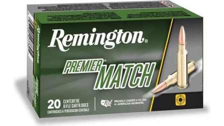 Remington Premier Match Rifle Ammunition 6.5 Creedmoor 140 gr OTMBT 2700 fps 20/rd