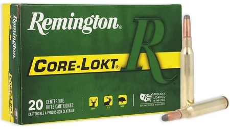 Remington Core-Lokt Rifle Ammunition .280 Rem 165 gr SP 2820 fps 20/ct