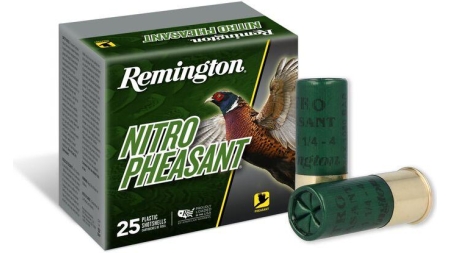 Remington Nitro Pheasant Shotshells 12 ga 2-3/4 in 1-1/4 oz #4 1400 fps 25/ct