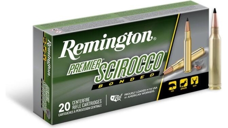 Remington Premier Scirocco Rifle Ammunition 7mm Rem Mag 150 gr PT 3110 fps 20/ct