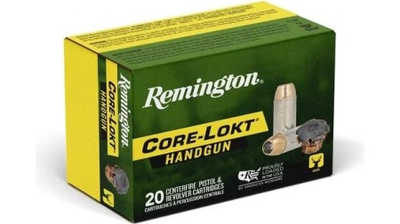 Remington Core-Lokt Handgun Ammunition .41 Rem Mag 210gr SJHP 1240 fps 20/ct