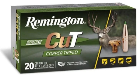 Remington Premier Cut Copper Tipped Rifle Ammunition 30-06 Sprg 150gr PT 2930 fps 20/ct