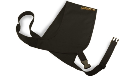 LimbSaver Strap-On Shooting Vest with Protective Shoulder Pad Black