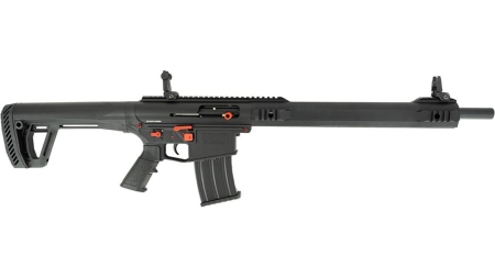 SDS Tokarev TT-12 PRO Shotgun 12ga  3" Chamber 5rd magazine(1) 18.5" Barrel Black w/ Red SA Magfed Mil-Spec Buffer Tube