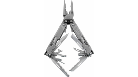 SOG Poweraccess Deluxe Multi-Tool Silver w/ Fabric Sheath and Hex Bit Kit