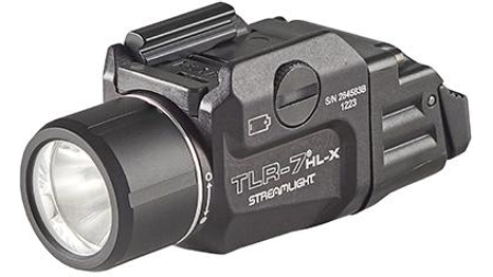 Streamlight TLR-7 HL-X-USB Handgun Weapon Light 1000 Lumens Black