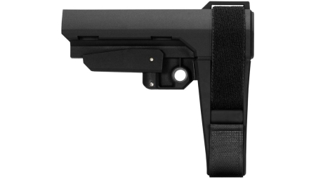 SB Tactical SBA3 5-Position Adjustable Stock for AR-15 Platforms Black