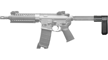 SB Tactical Mini Stabilizing Brace - Black (For 1.2"-1.25" Diameter Tubes)