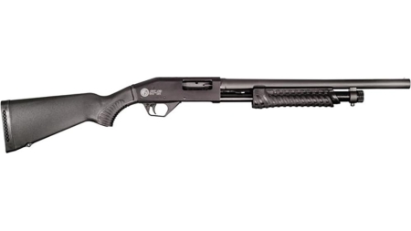 Rossi ST12 Pump Action Shotgun 12 ga 3" Chamber 4/rd 18.5" Barrel Black