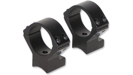 Talley Lightweight Alloy Scope Mounts - Black Anodized - 30mm - Medium Weatherby Vanguard