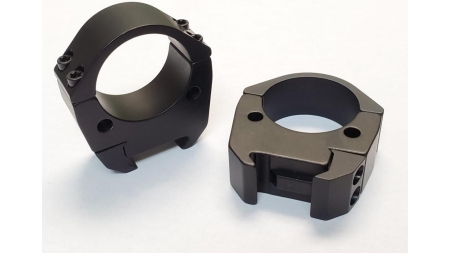 Talley Modern Sporting Scope Rings 30mm Med Smoked Bronze