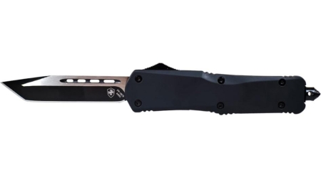 Templar Knife Large Black Rubber Knife 3-1/2" Tanto Blade Black