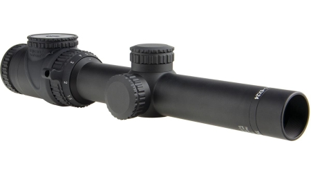 Trijicon Accupoint Rifle Scope - 1-6x24 30mm SFP Standard DuPlex Crosshair w/ Green Dot