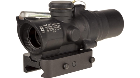 Trijicon Compact ACOG 1.5x16S Rifle Scope Low Height Green Ring & 2MOA CDR Illuminated Black w/ Mount
