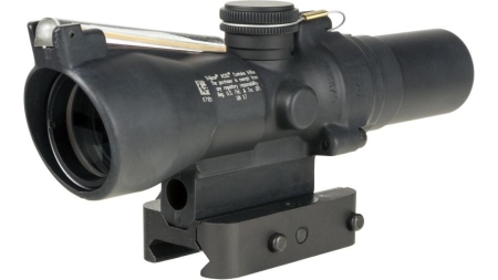 Trijicon Compact ACOG1.5x24 Rifle Scope Amber Crosshair Reticle Illuminated Black w/ Mount