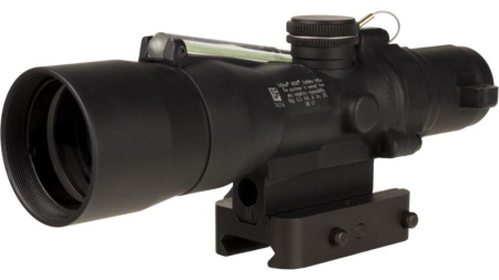 Trijicon Compact ACOG 3x30 Rifle Scope Green Crosshair 300BLK 115/220gr. Illuminated Black