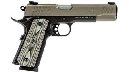 Taurus 1911 Cerakote Sand Handgun .45 ACP 8rd Magazine 5" Barrel VZ Grip