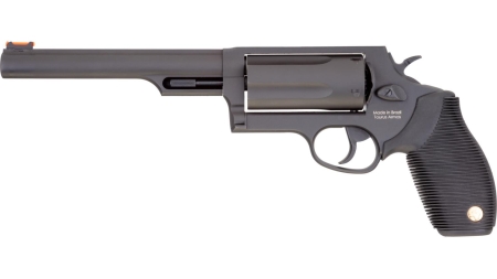 Taurus Judge Magnum Handgun .45 Colt/.410ga 3" Chamber 6.5" Barrel Matte Black Engraved Frame